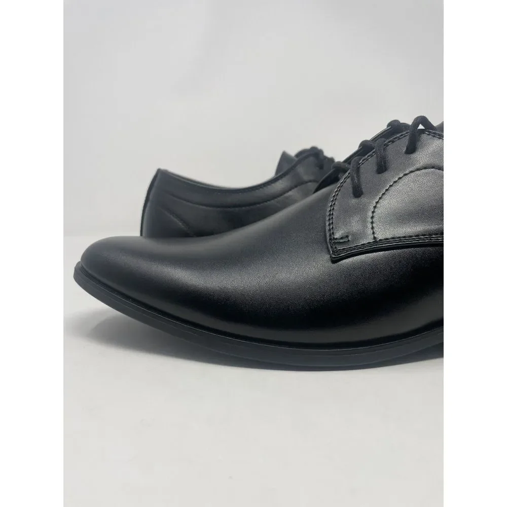 Perry Ellis Portfolio Jess Black Oxford Dress Shoes Ultra Foam‎ Mens Size 11.5